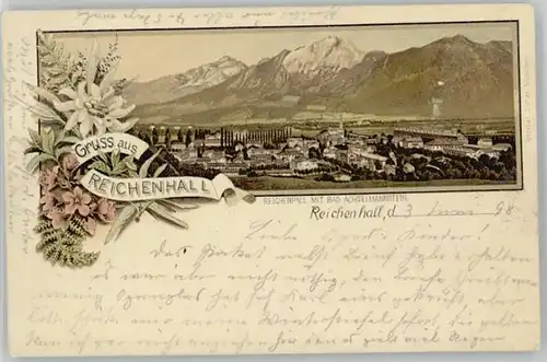 Bad Reichenhall Bad Reichenhall  x 1898 / Bad Reichenhall /Berchtesgadener Land LKR