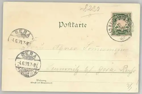 Bad Reichenhall Bad Reichenhall  x 1898 / Bad Reichenhall /Berchtesgadener Land LKR