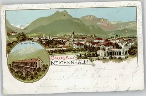 Bad Reichenhall Bad Reichenhall Gradierhaus x 1896 / Bad Reichenhall /Berchtesgadener Land LKR