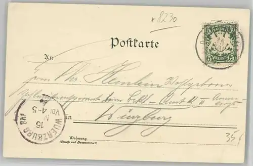 Bad Reichenhall Bad Reichenhall  x 1898 / Bad Reichenhall /Berchtesgadener Land LKR