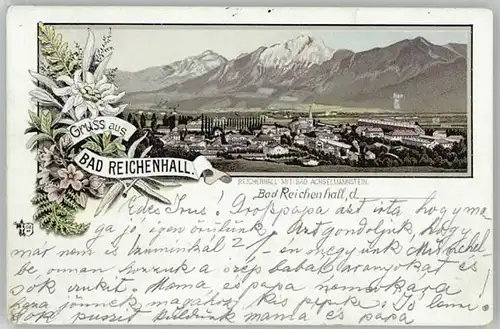 Bad Reichenhall Bad Reichenhall  x 1895 / Bad Reichenhall /Berchtesgadener Land LKR