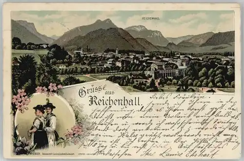 Bad Reichenhall Bad Reichenhall Trachten x 1899 / Bad Reichenhall /Berchtesgadener Land LKR