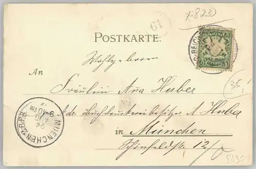 Bad Reichenhall Bad Reichenhall Trachten x 1899 / Bad Reichenhall /Berchtesgadener Land LKR