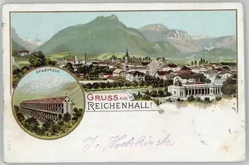 Bad Reichenhall Bad Reichenhall Gradierhaus x 1898 / Bad Reichenhall /Berchtesgadener Land LKR