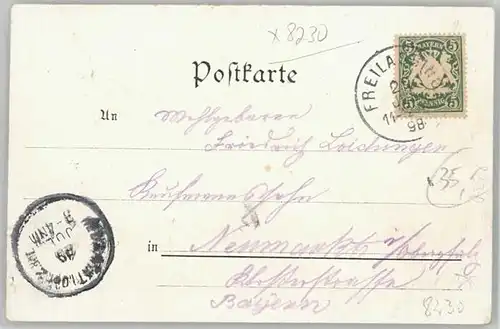 Bad Reichenhall Bad Reichenhall Gradierhaus x 1898 / Bad Reichenhall /Berchtesgadener Land LKR