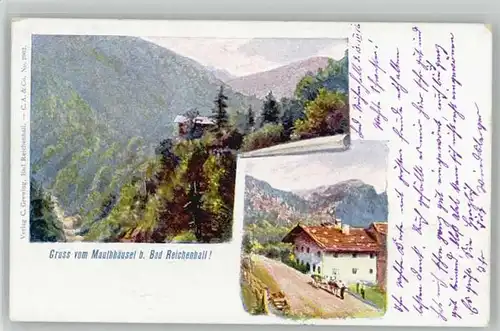 Bad Reichenhall Mauthaeusl Feldpost x 1916