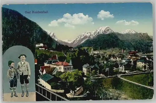 Bad Reichenhall Kindertrachten x 1911