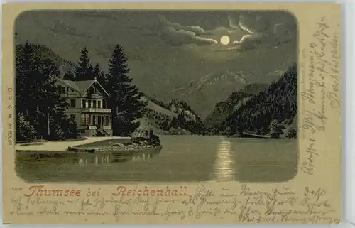 Bad Reichenhall Bad Reichenhall Thumsee x 1899 / Bad Reichenhall /Berchtesgadener Land LKR