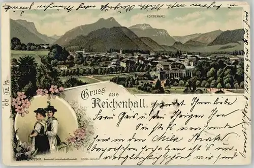 Bad Reichenhall Bad Reichenhall Trachten x 1899 / Bad Reichenhall /Berchtesgadener Land LKR