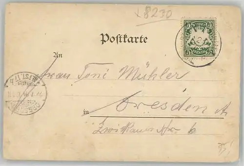 Bad Reichenhall Bad Reichenhall  x 1894 / Bad Reichenhall /Berchtesgadener Land LKR