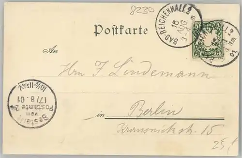 Bad Reichenhall  x 1901