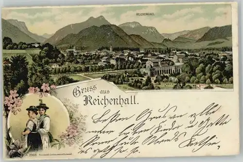 Bad Reichenhall Bad Reichenhall Trachten x 1902 / Bad Reichenhall /Berchtesgadener Land LKR
