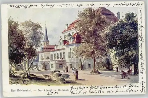 Bad Reichenhall Kurhaus x 1903