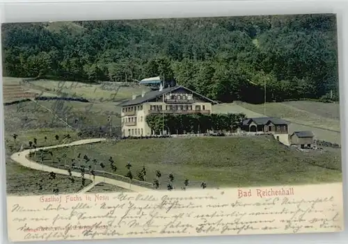 Bad Reichenhall Bad Reichenhall Gasthof Fuchs Nonn x 1904 / Bad Reichenhall /Berchtesgadener Land LKR