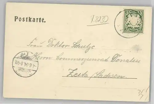 Bad Reichenhall Bad Reichenhall Gasthof Fuchs Nonn x 1904 / Bad Reichenhall /Berchtesgadener Land LKR