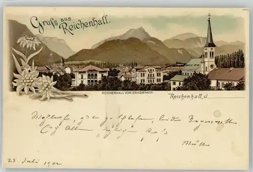 Bad Reichenhall Bad Reichenhall  x 1902 / Bad Reichenhall /Berchtesgadener Land LKR