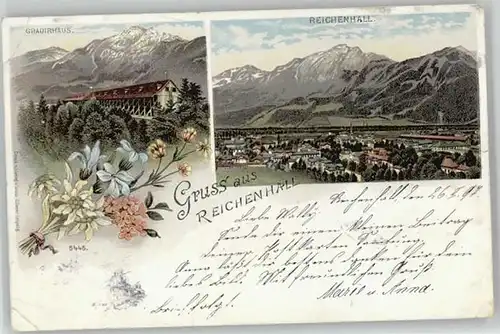 Bad Reichenhall Bad Reichenhall Gradierhaus x 1897 / Bad Reichenhall /Berchtesgadener Land LKR