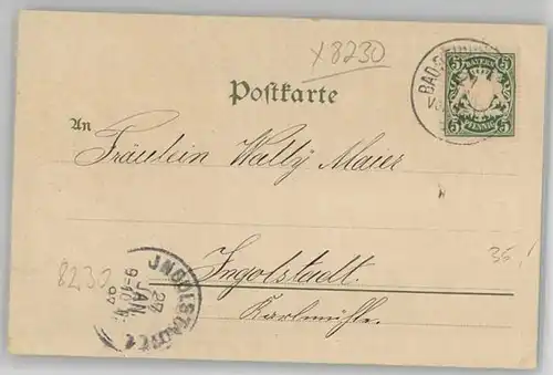 Bad Reichenhall Bad Reichenhall Gradierhaus x 1897 / Bad Reichenhall /Berchtesgadener Land LKR