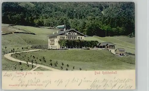 Bad Reichenhall Gasthof Fuchs Nonn x 1910