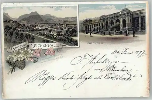 Bad Reichenhall Kolonnaden x 1897