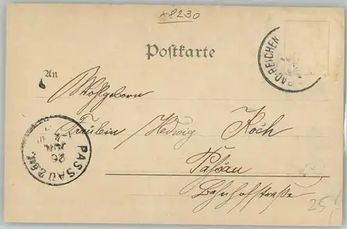 Bad Reichenhall Kolonnaden x 1897