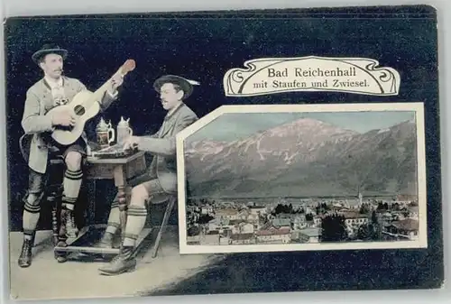 Bad Reichenhall Bad Reichenhall Trachten ungelaufen ca. 1910 / Bad Reichenhall /Berchtesgadener Land LKR
