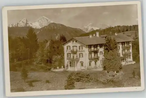 Berchtesgaden Karlsbader Urania Pension  x 1940