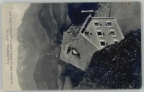 Berchtesgaden Berchtesgaden Purtschellerhaus ungelaufen ca. 1910 / Berchtesgaden /Berchtesgadener Land LKR