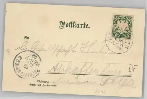 Berchtesgaden Berchtesgaden KuenstlerOtto Struetzel x 1899 / Berchtesgaden /Berchtesgadener Land LKR