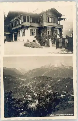 Berchtesgaden Berchtesgaden Villa Waldrast ungelaufen ca. 1930 / Berchtesgaden /Berchtesgadener Land LKR