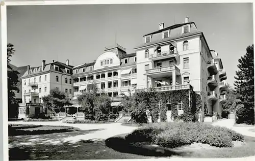 Bad Reichenhall Bad Reichenhall Hotel Axelmannstein ungelaufen ca. 1955 / Bad Reichenhall /Berchtesgadener Land LKR