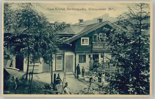 Berchtesgaden Haus Koerber Koenigsseestrasse 26 o 1927