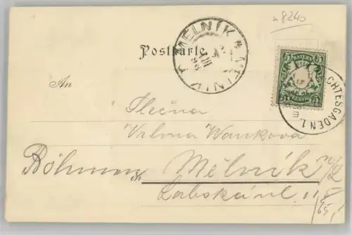 Berchtesgaden Praegedruck x 1898