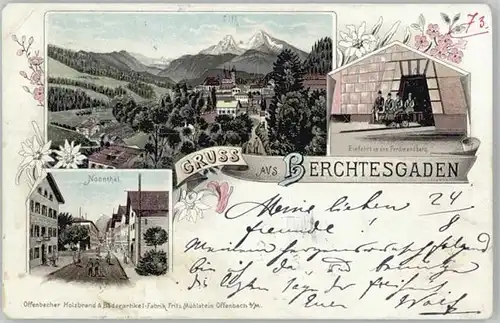 Berchtesgaden Nonnthal  x 1898