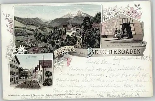 Berchtesgaden Nonnthal  x 1896