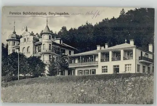 Berchtesgaden Berchtesgaden Pension Schoenfeldspitze x 1925 / Berchtesgaden /Berchtesgadener Land LKR