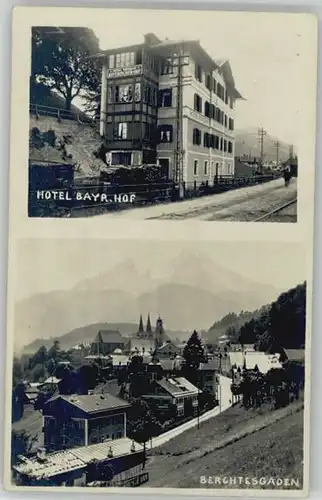 Berchtesgaden Berchtesgaden Hotel Bayrischer Hof ungelaufen ca. 1930 / Berchtesgaden /Berchtesgadener Land LKR