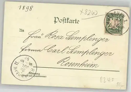 Berchtesgaden Berchtesgaden  x 1898 / Berchtesgaden /Berchtesgadener Land LKR