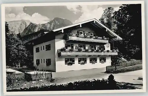 Berchtesgaden Berchtesgaden Schoenau Landhaus Zillnhaeusl Neubau x 1940 / Berchtesgaden /Berchtesgadener Land LKR