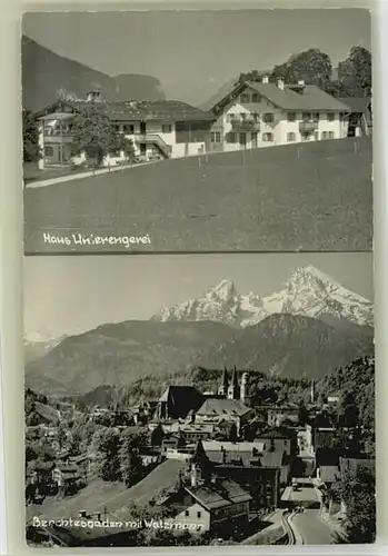 wd82434 Berchtesgaden Berchtesgaden Haus Unterengerei x 1960 Kategorie. Berchtesgaden Alte Ansichtskarten