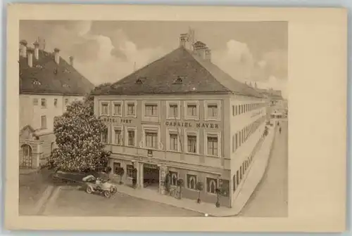 Altoetting Altoetting Hotel Post ungelaufen ca. 1920 / Altoetting /Altoetting LKR