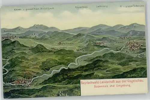 Bodenmais Bodenmais Rabenstein Zwiesel ungelaufen ca. 1910 / Bodenmais /Regen LKR