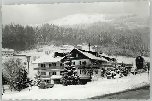 Bodenmais Hotel Waldeck o 1969