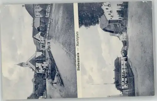 Bodenmais Bodenmais Marktplatz ungelaufen ca. 1910 / Bodenmais /Regen LKR