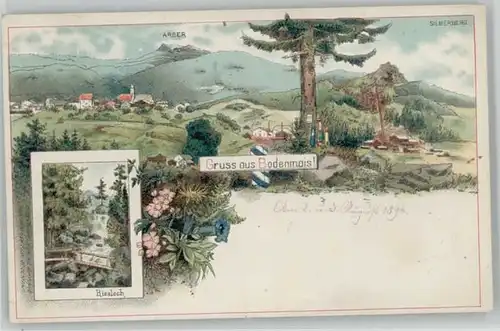 Bodenmais Bodenmais Rissloch Arber ungelaufen ca. 1900 / Bodenmais /Regen LKR