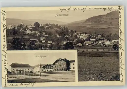 Bodenmais Bodenmais Marktplatz x 1910 / Bodenmais /Regen LKR