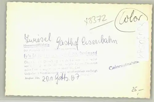 Zwiesel Niederbayern Zwiesel Gasthof Eisenbahn o 1967 / Zwiesel /Regen LKR