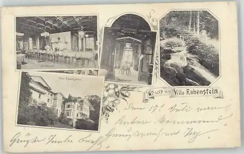 Zwiesel Niederbayern Zwiesel Villa Rabenstein x 1900 / Zwiesel /Regen LKR