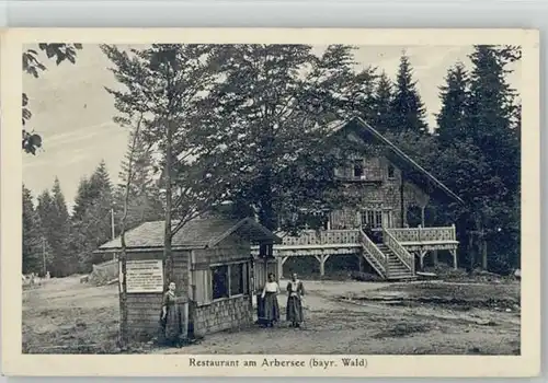 Bodenmais Bodenmais Arbersee ungelaufen ca. 1920 / Bodenmais /Regen LKR