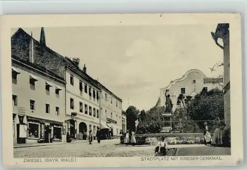 Zwiesel Niederbayern Zwiesel  ungelaufen ca. 1920 / Zwiesel /Regen LKR